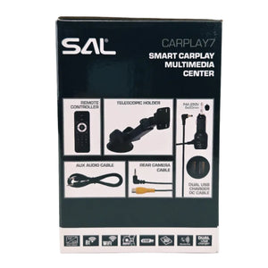 CarPlay multimedia center Apple/Android 7" IPS LCD