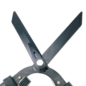 Hedge shears with serrated blade 61 cm