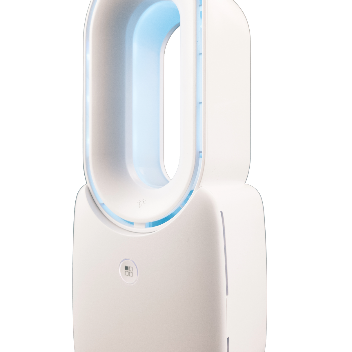 Asztali ventilátor LED hangulat világítással 1800mah
