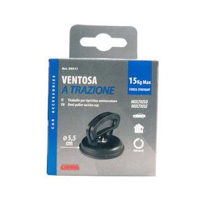 Car dent repair with vacuum suction cup