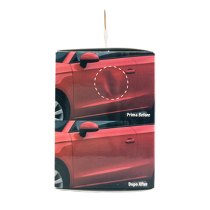 Car dent repair with vacuum suction cup