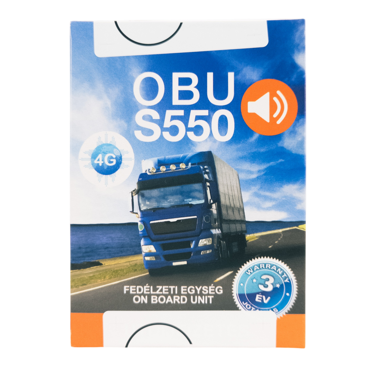 OBU S550 fedélzeti egység útdíjfizetéshez készülék