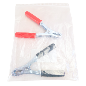 Jumper cable clips red/black set in pairs