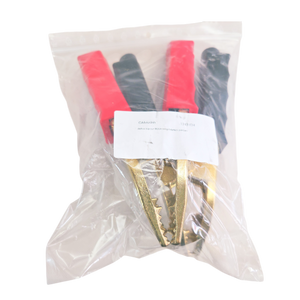 Jumper cable clips red/black set in pairs