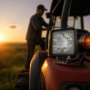 Led munkalámpa terítőfénnyel traktorra, autóra