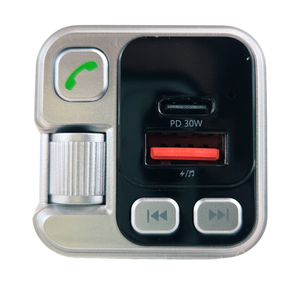 FM Transmitter Bluetooth 45W PD + QC 3.0 autós töltő Kihangosítóval