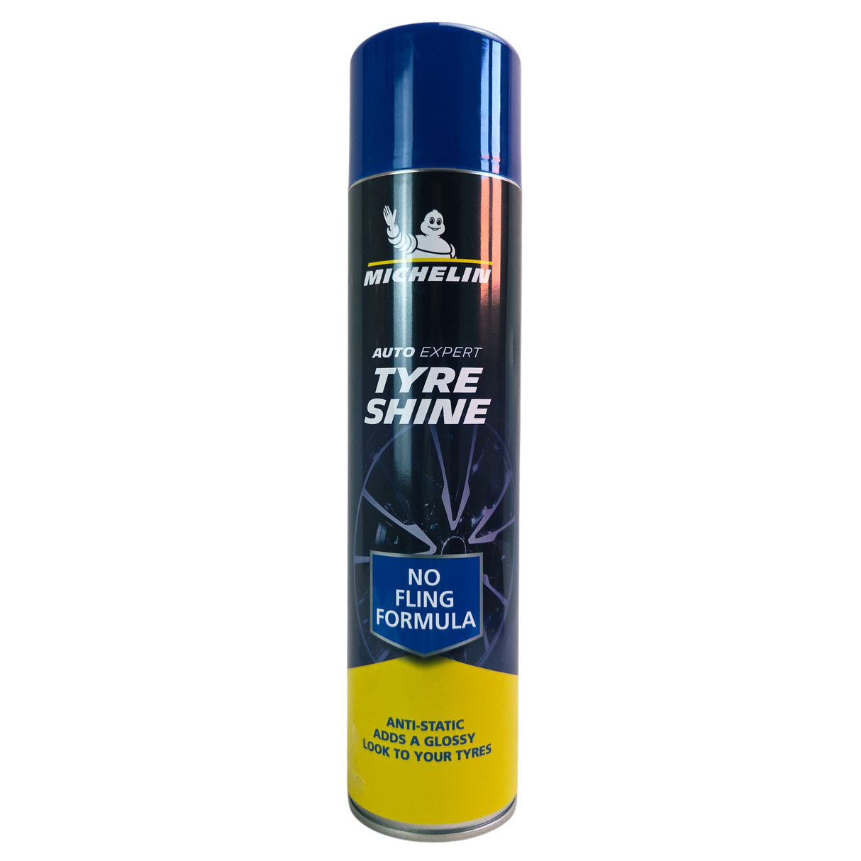 Autógumi ápoló spray és fényesitő mélyfekete, antisztatikus védelemmel 520ml