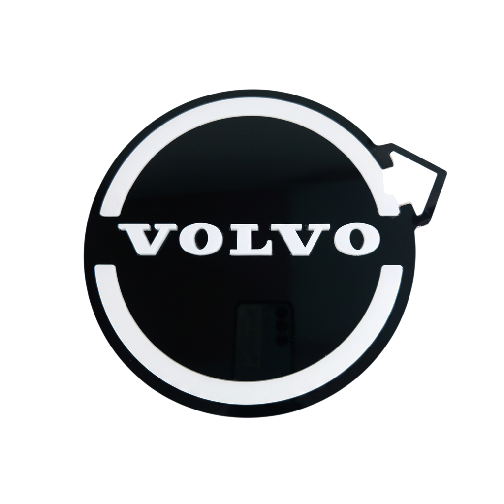 Világító logó Volvo 3D FH Aero-hoz 24V fehér