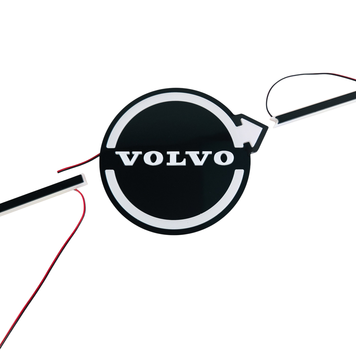 Világító logó Volvo 3D FH Aero-hoz 24V fehér