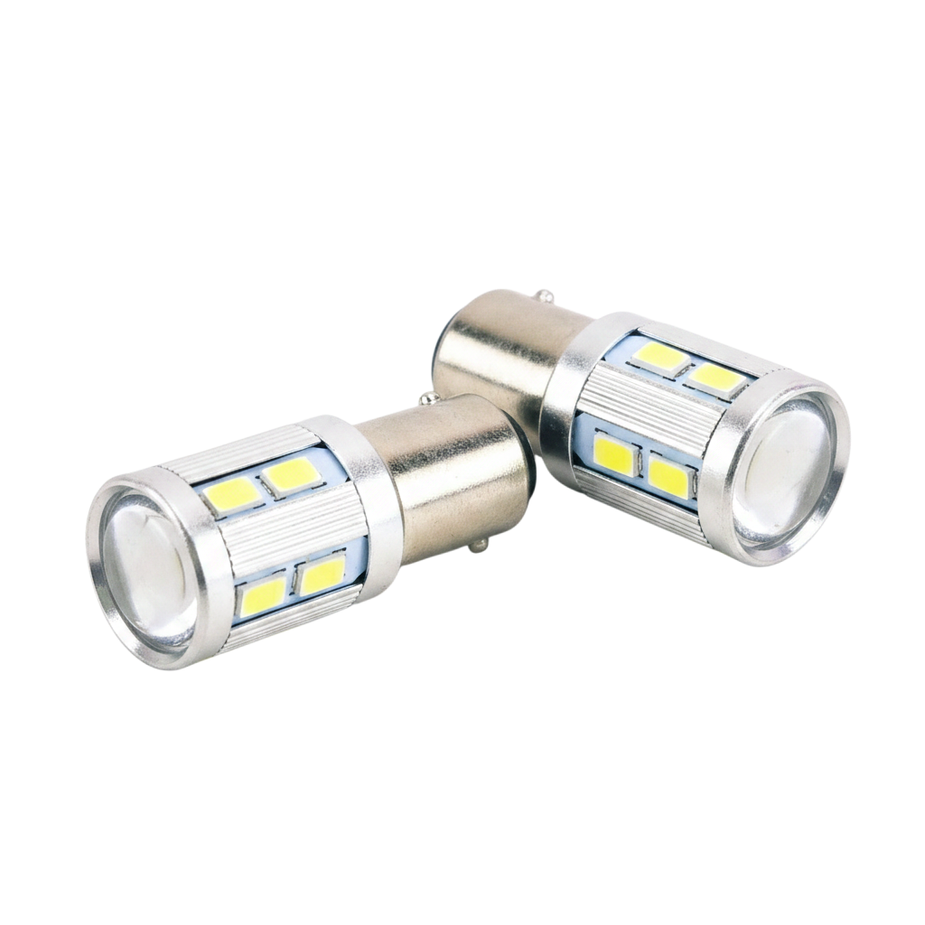 SMD LED bulb pair with Bay15D sockets