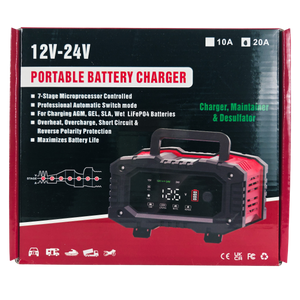 Intelligens akkumulátor töltő 12/24V 20A