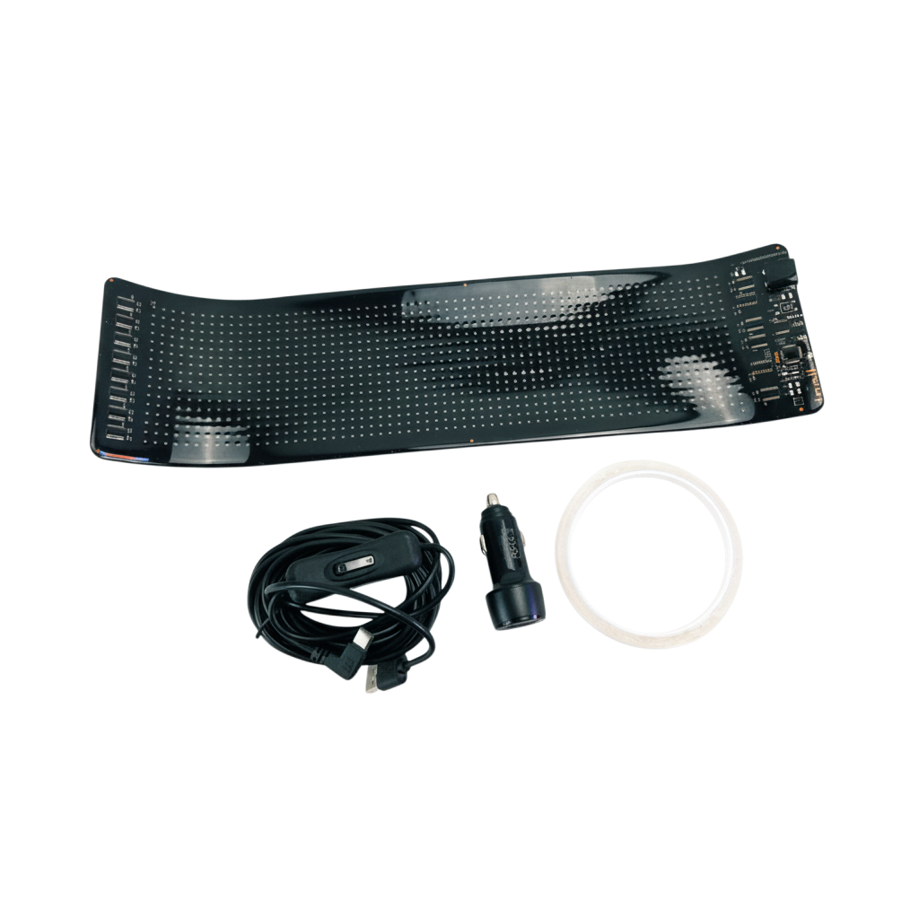 Flexibilis LED kijelző Devil Eyes szemanimációval Bluetooth vezérléssel autóhoz és kamionhoz