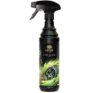 Felni tisztító és gumiabroncs ápoló neonos LIME GLOW 600ML