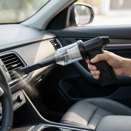 Mini akkus légfúvó és porszívó 160 W prémium