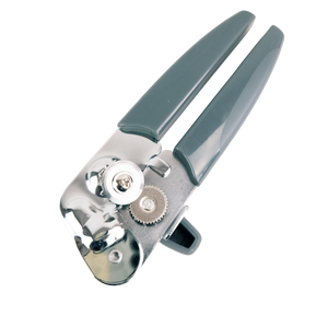 Can opener stainless steel 18.6 cm grey