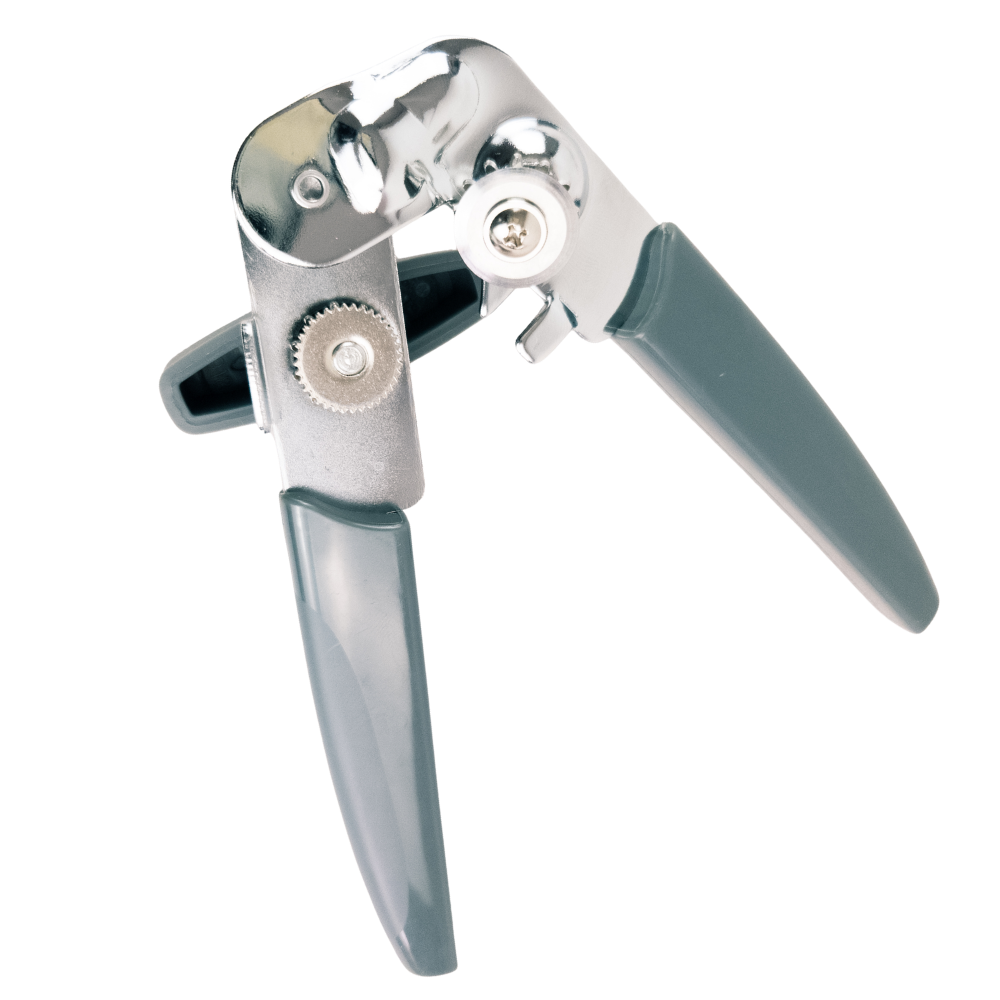 Can opener stainless steel 18.6 cm grey