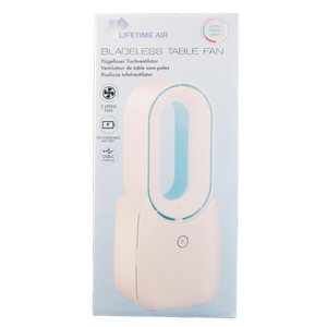 Desk fan with LED mood lighting 1800mAh