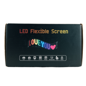 LED display eye pair set, with remote control 12V 590x120mm
