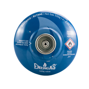 Camping gas bottle 500 g 7/16 EN417
