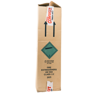 Powder fire extinguisher ABC with bracket and pressure gauge