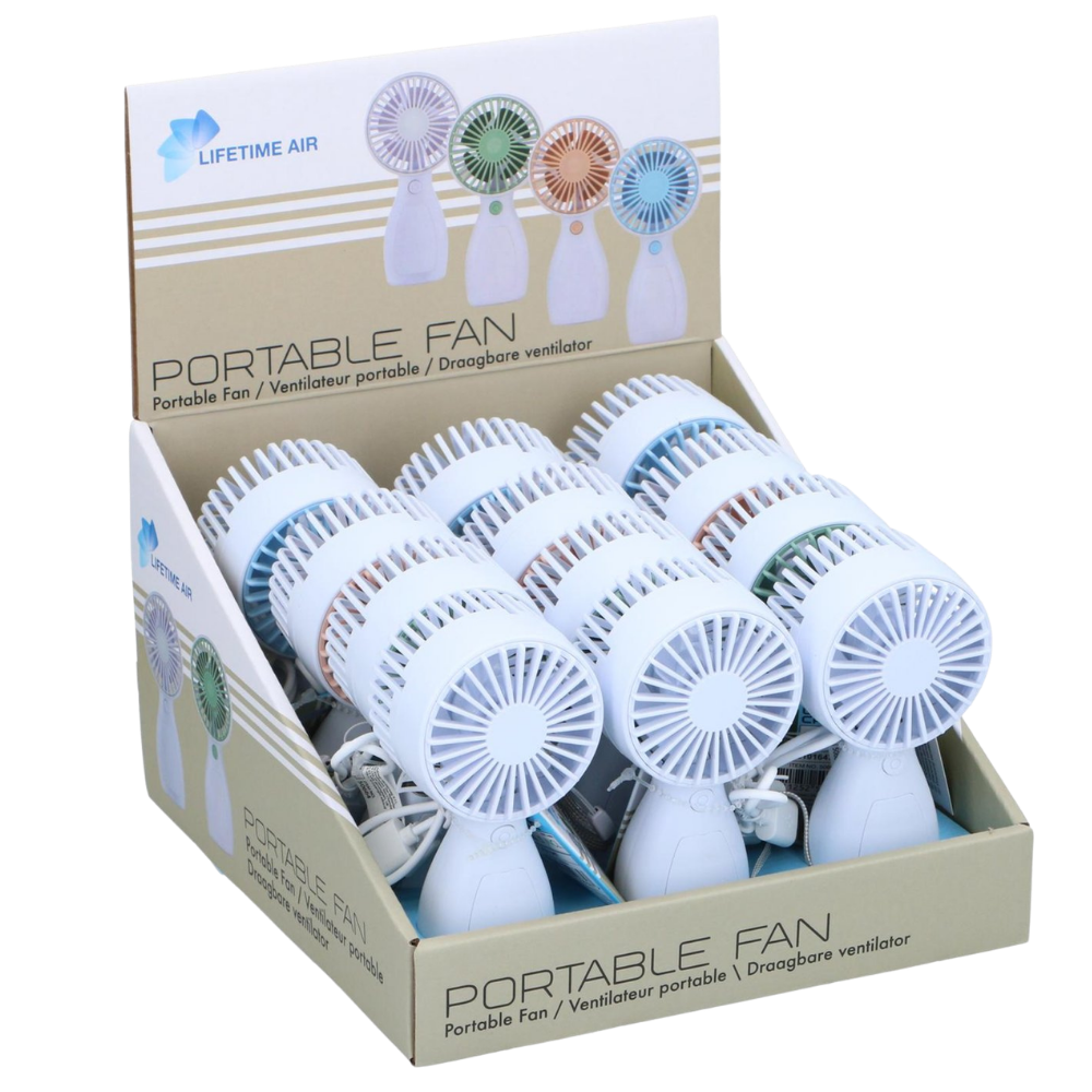 Kézi mini ventilátor akkumulátoros 400 mAh