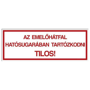 Emelőhátfal tartozékok