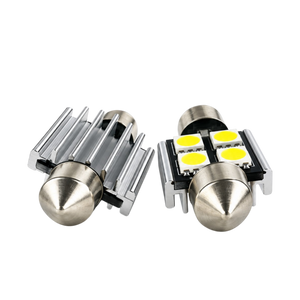 SMD LED szofita izzó 4 LED Canbus fehér