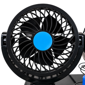 Autó ventilátor duplás 2x15cm
