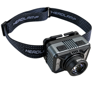 Fejlámpa tölthető ledes 1200 lumen IP65 fókuszálható, szenzoros