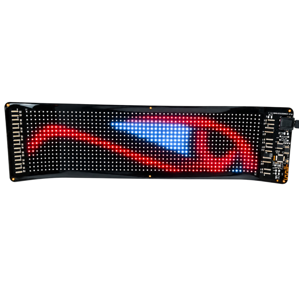 Flexibilis LED kijelző Devil Eyes szemanimációval Bluetooth vezérléssel autóhoz és kamionhoz