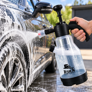 Kézi habosító és permetező autómosáshoz, 4 cserélhető szórófejjel, 2 liter