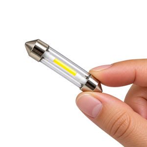 Szofita izzó 1 COB LED technológiával, fehér fénnyel 2 db