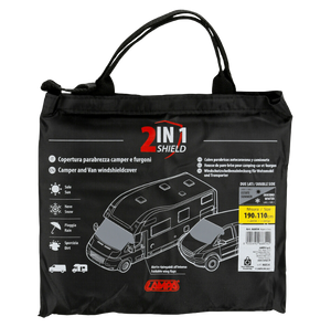Car Windscreen Cover for Motorhomes and Vans 190 × 110 cm