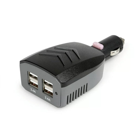 Szivargyújtó elosztó USB töltő 4 portos - 6800 mA - 12/24V