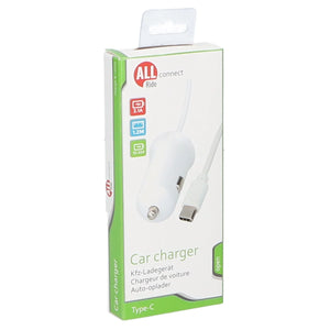 Szivargyújtó töltő USB Type-C
