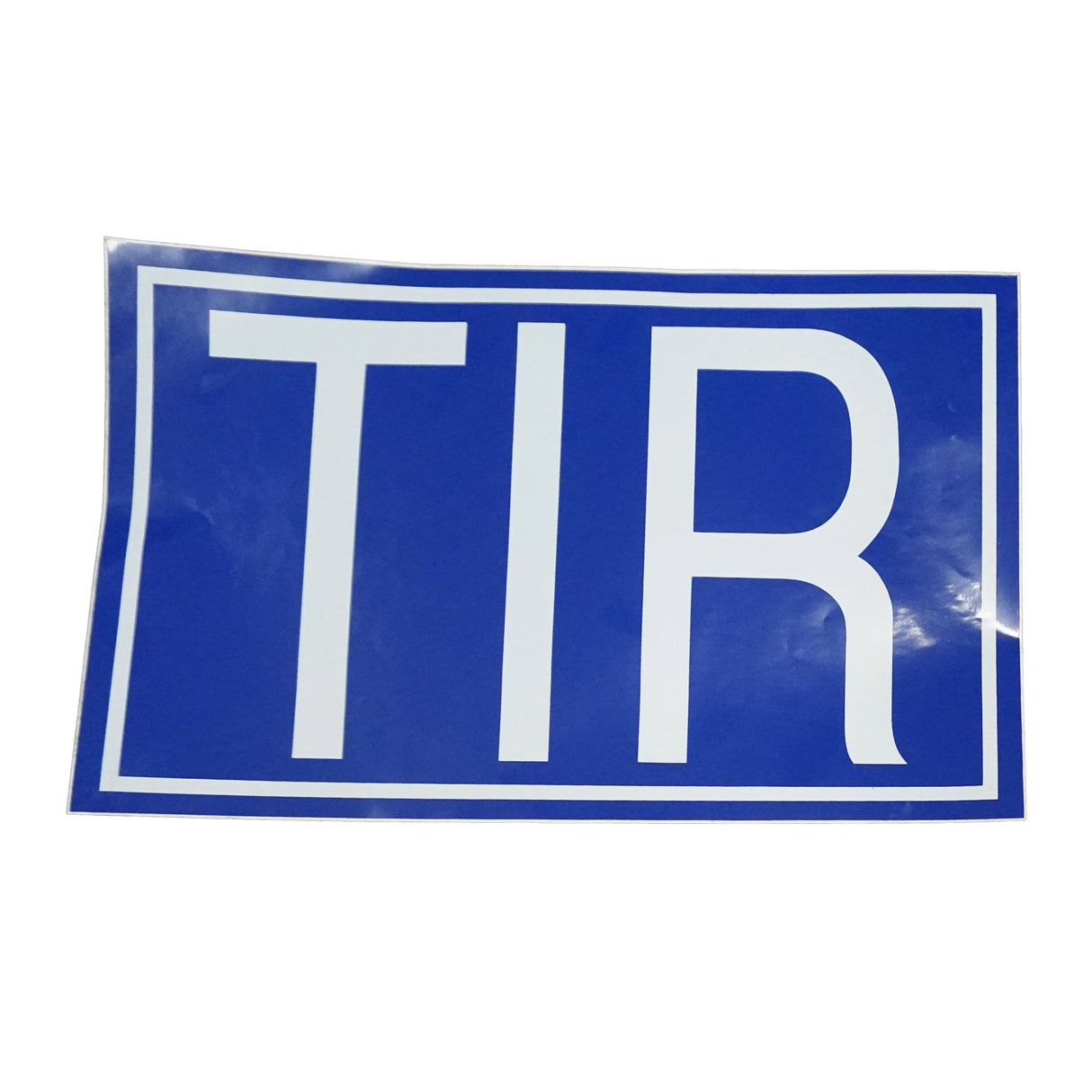 TIR megjlelőlés matrica
