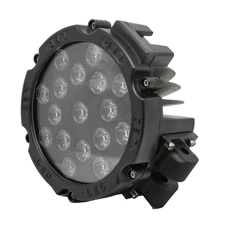 Távfényszóró kör LED-es 51W fehér 12/24V