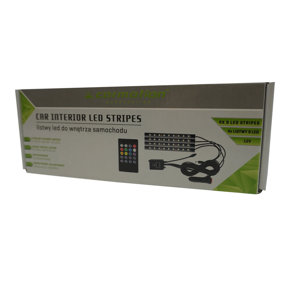 Távirányítós LED szalag belső térbe - 12V - 4x9 LED