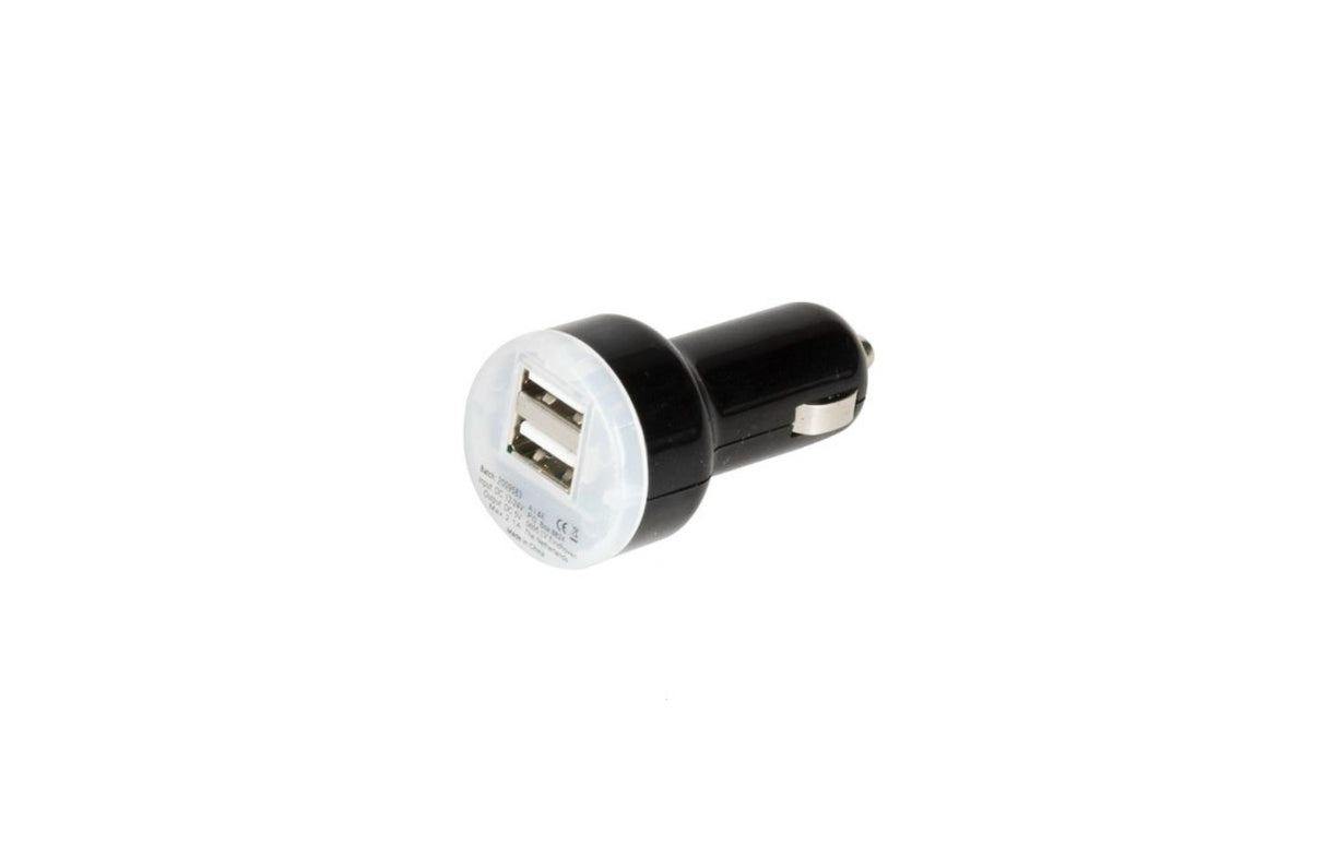 USB töltő 12/24V Dupla