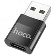 USB 2.0 - USB TYPE-C adapter fekete HOCO UA17