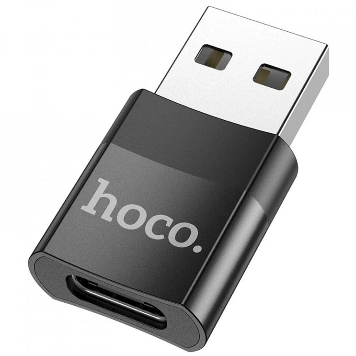 USB 2.0 - USB TYPE-C adapter fekete HOCO UA17