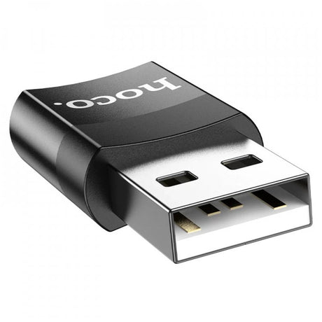 USB 2.0 - USB TYPE-C adapter fekete HOCO UA17