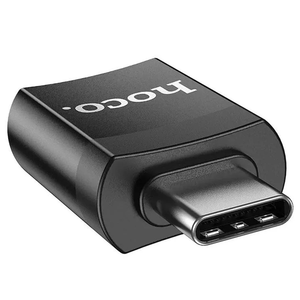 HOCO UA17 USB TYPE-C MALE / USB 3.0 FEMALE ADAPTER FEKETE