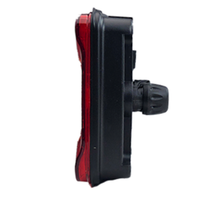 Trailer rear lamp with rubber lamp 4 connectors
