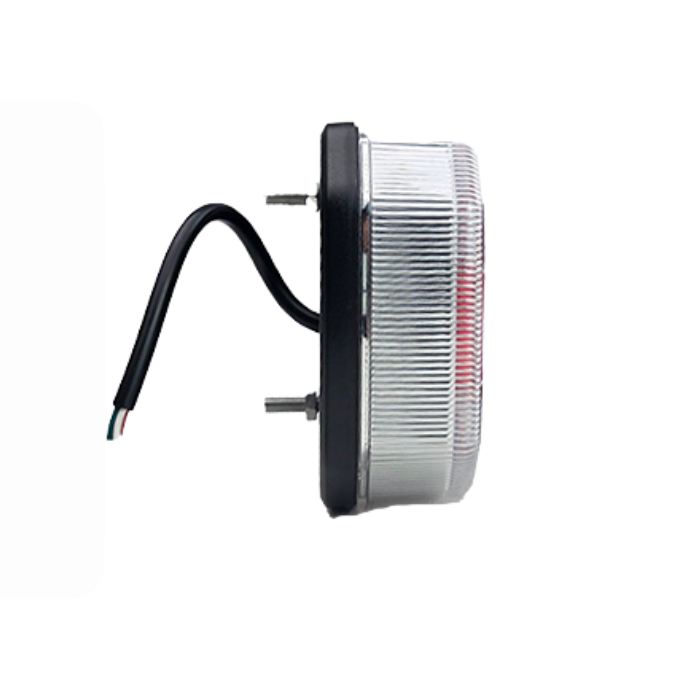 Pótkocsi lámpa ledes 4 funkciós prizmával 12V/24V