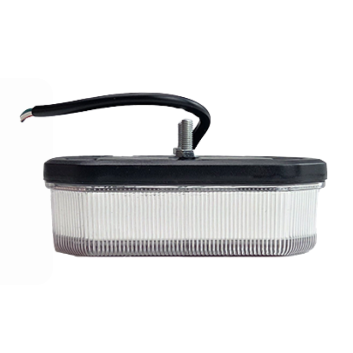 Pótkocsi lámpa ledes 4 funkciós prizmával 12V/24V