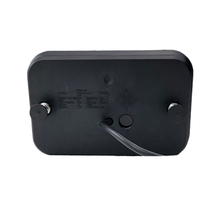 Lámpa LED 5 funkciós háromszög prizmás 12V