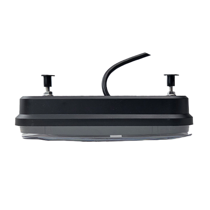 Lámpa LED 5 funkciós háromszög prizmás 12V