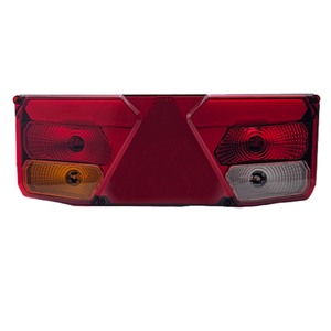 Lamp 7 function triangle prismatic LED position