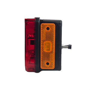 Lámpa LED 7 funkciós háromszög prizmás 12-24V